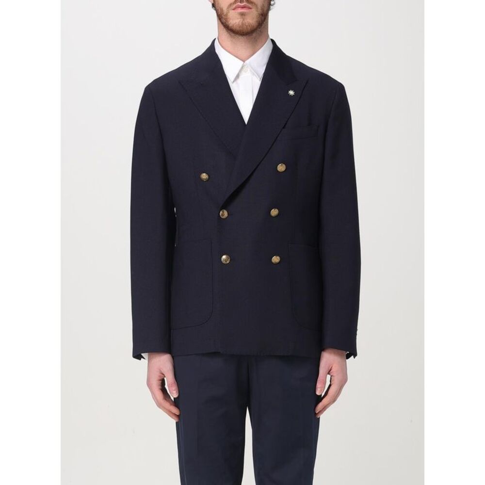 Manuel Ritz Jacket Men Blue